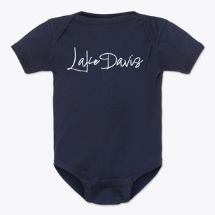 Lake Davis California Freestyle Baby Onesie