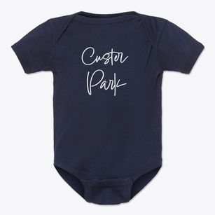 Custer Park Illinois Freestyle Baby Onesie