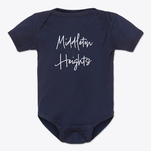 Middleton Heights North Carolina Freestyle Baby Onesie