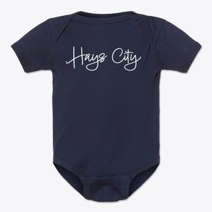 Hays City Texas Freestyle Baby Onesie