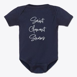 Saint Clement Shores Maryland Freestyle Baby Onesie