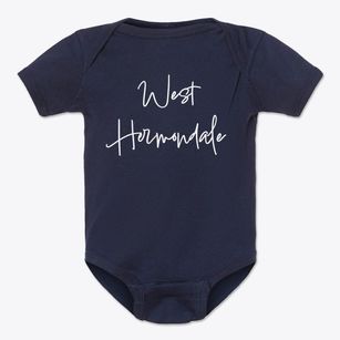 West Hermondale Missouri Freestyle Baby Onesie