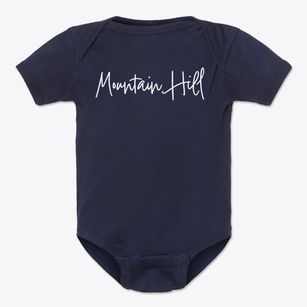 Mountain Hill Georgia Freestyle Baby Onesie