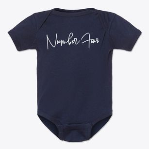 Number Four New York Freestyle Baby Onesie
