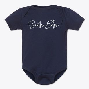 South Elm Texas Freestyle Baby Onesie