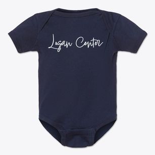 Logan Center North Dakota Freestyle Baby Onesie