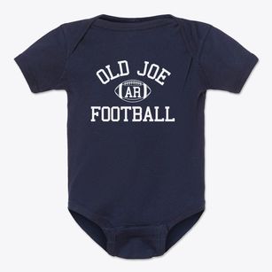 Old Joe Arkansas Football Baby Onesie