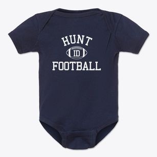 Hunt Idaho Football Baby Onesie
