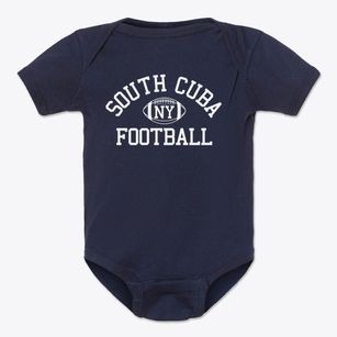 South Cuba New York Football Baby Onesie