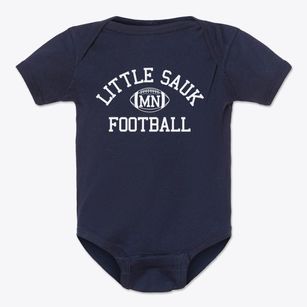 Little Sauk Minnesota Football Baby Onesie