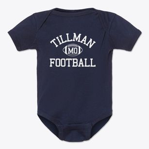 Tillman Missouri Football Baby Onesie