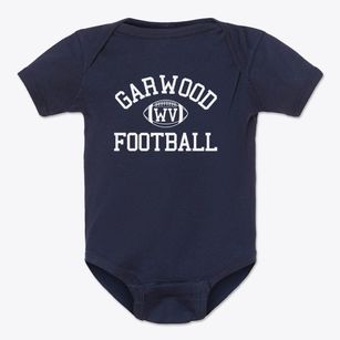 Garwood West Virginia Football Baby Onesie