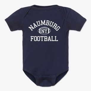 Naumburg New York Football Baby Onesie