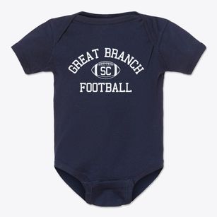 Great Branch South Carolina Football Baby Onesie