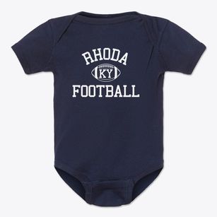 Rhoda Kentucky Football Baby Onesie