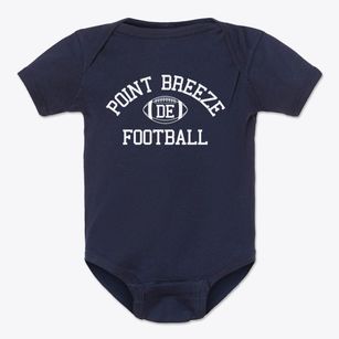 Point Breeze Delaware Football Baby Onesie