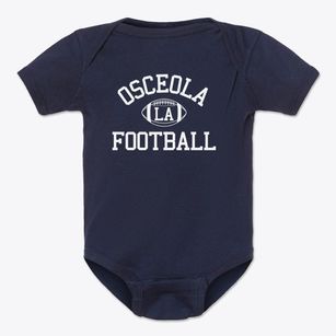 Osceola Louisiana Football Baby Onesie