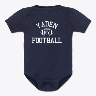 Yaden Kentucky Football Baby Onesie