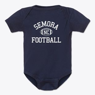 Semora North Carolina Football Baby Onesie