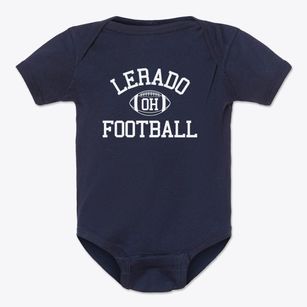 Lerado Ohio Football Baby Onesie
