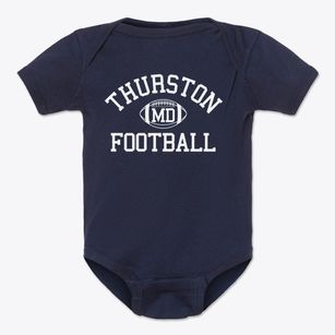 Thurston Maryland Football Baby Onesie