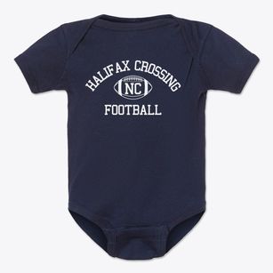 Halifax Crossing North Carolina Football Baby Onesie