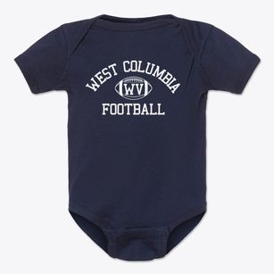 West Columbia West Virginia Football Baby Onesie