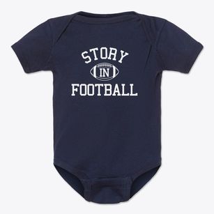 Story Indiana Football Baby Onesie