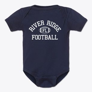 River Ridge Florida Football Baby Onesie