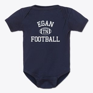 Egan Tennessee Football Baby Onesie