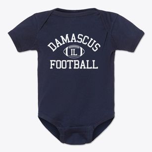 Damascus Illinois Football Baby Onesie