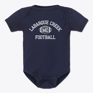 Labarque Creek Missouri Football Baby Onesie