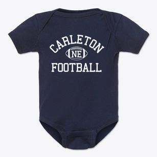 Carleton Nebraska Football Baby Onesie