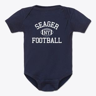 Seager New York Football Baby Onesie