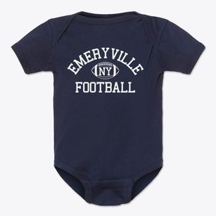 Emeryville New York Football Baby Onesie