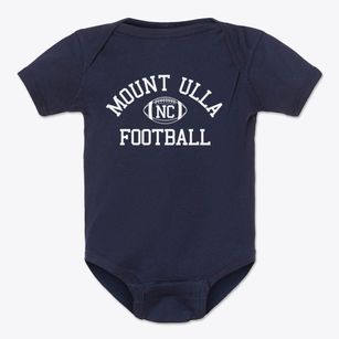 Mount Ulla North Carolina Football Baby Onesie