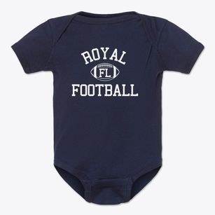 Royal Florida Football Baby Onesie