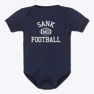 Sank Missouri Football Baby Onesie