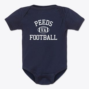 Peeds Virginia Football Baby Onesie