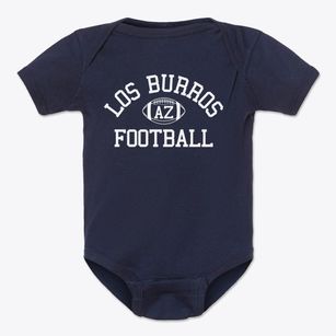 Los Burros Arizona Football Baby Onesie