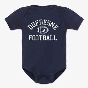 Dufresne Louisiana Football Baby Onesie
