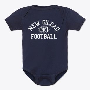 New Gilead North Carolina Football Baby Onesie