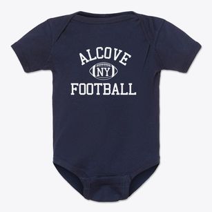 Alcove New York Football Baby Onesie
