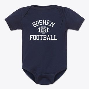 Goshen Oregon Football Baby Onesie