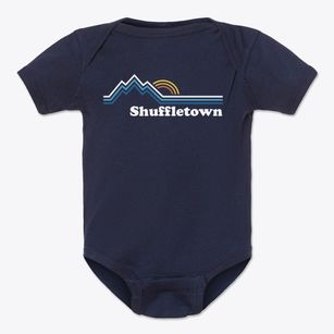 Shuffletown North Carolina Mountain View Baby Onesie