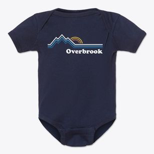 Overbrook Alabama Mountain View Baby Onesie