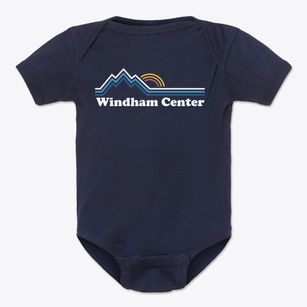 Windham Center Pennsylvania Mountain View Baby Onesie