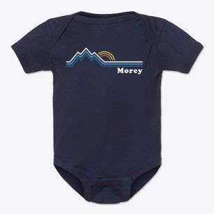Morey Colorado Mountain View Baby Onesie