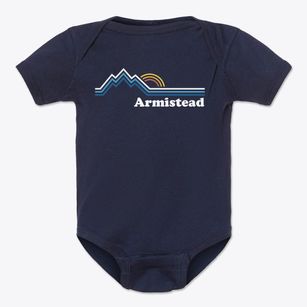 Armistead Mississippi Mountain View Baby Onesie