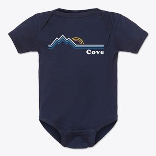Cove North Carolina Mountain View Baby Onesie